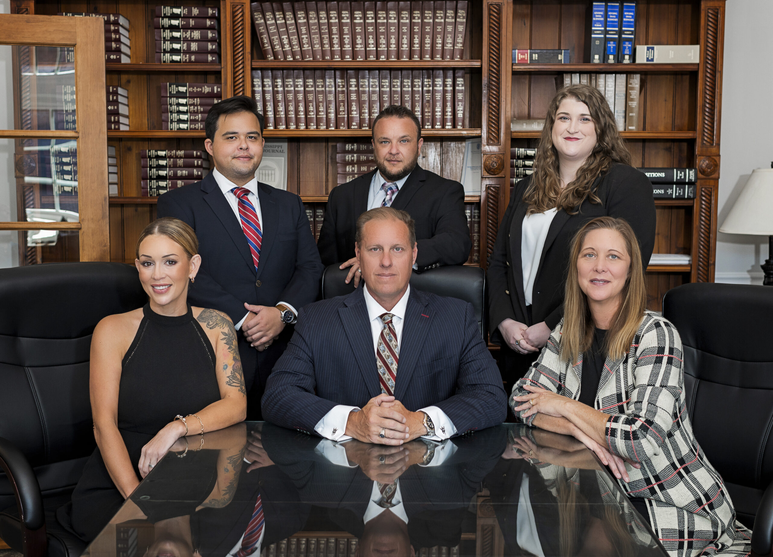 All Dummer Law Group Staff in Conference Room